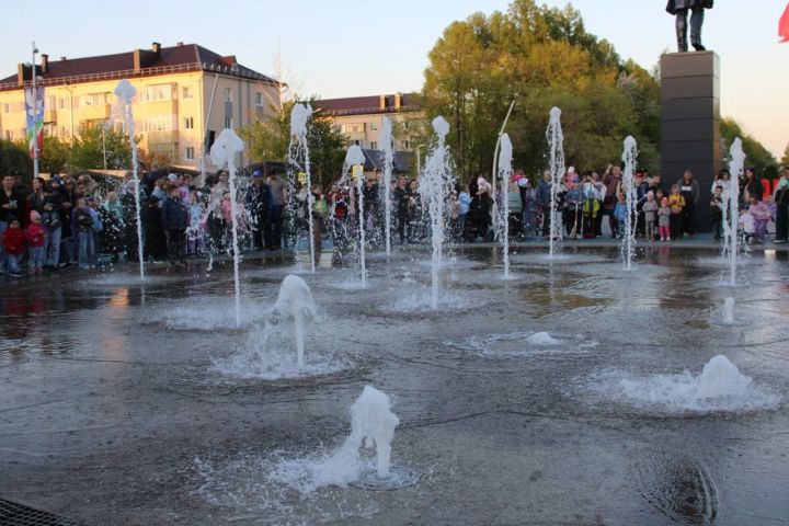 Зәйдә фонтаннар эшли башлады