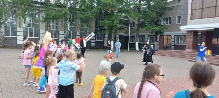 В День защиты детей в Заинске организовали праздник для ребят всех возрастов
