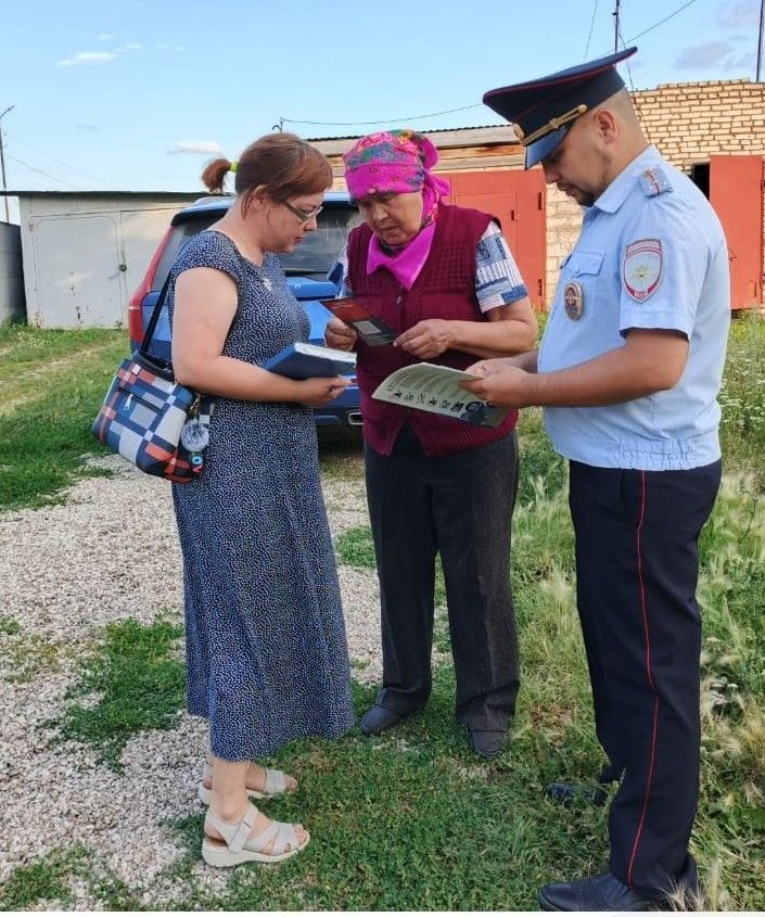 Иске Зәйдә мошенниклыкны кисәтү турында сөйләштеләр