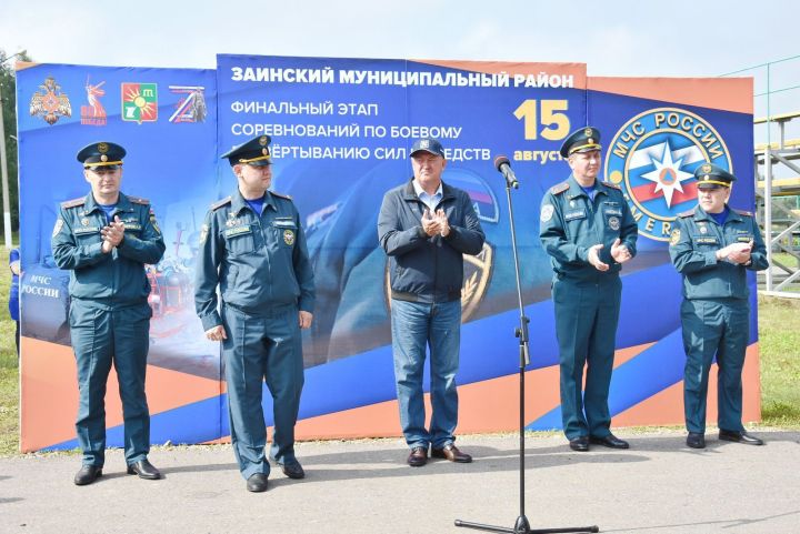 Пожарные из Заинска стали лучшими на республиканских соревнованиях