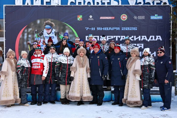 В Заинске проходит Спартакиада учащихся Татарстана по лыжным гонкам