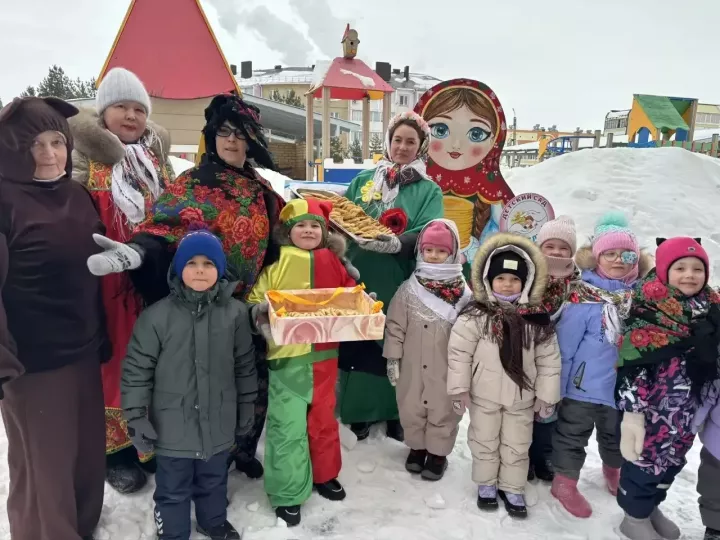 В детском саду «Шатлык» отметили Масленицу конкурсом блинов «Ай да блин!»