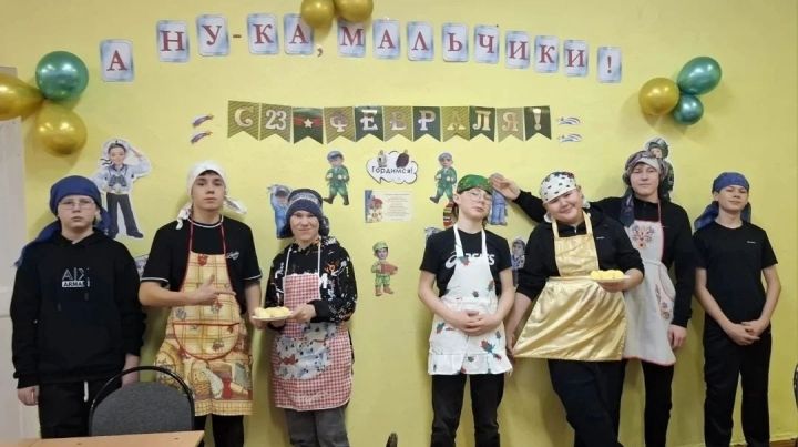 «А ну-ка, мальчики!»: будущие защитники померились силами в школьном турнире