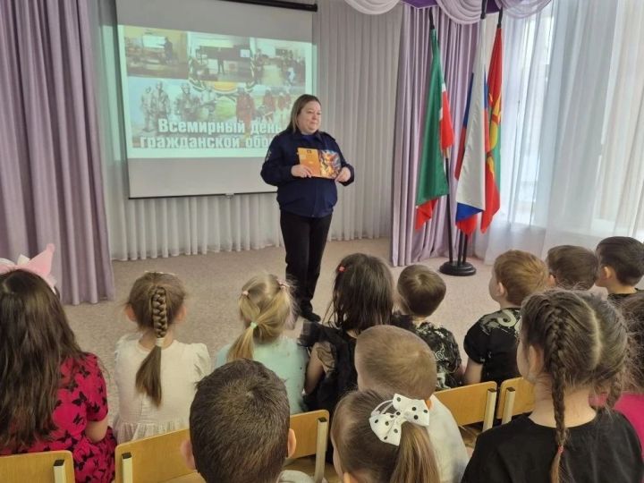 Зәйдә балалар өчен куркынычсызлык дәресе үткәрелде