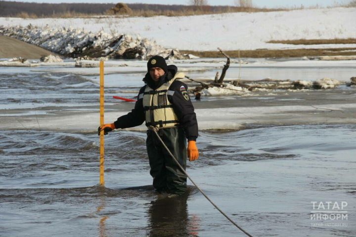 Татарстан елгаларында су 25 сантиметрга кадәр  күтәрелгән