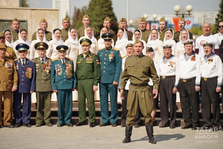 В Казани снимают клип «Солдатлар» для акции «Песни наших отцов»