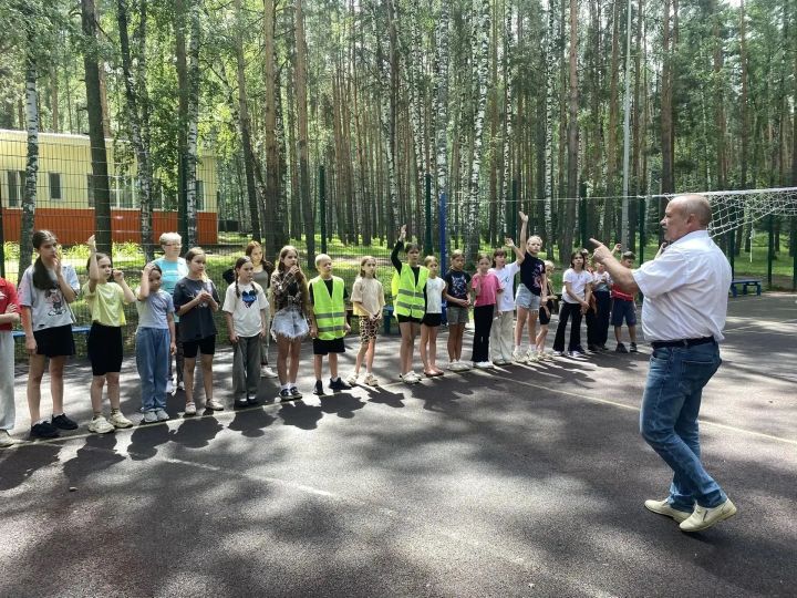 Зәйнең «Созвездие» балалар ял лагеренда юл хәрәкәте  кагыйдәләре көне узды