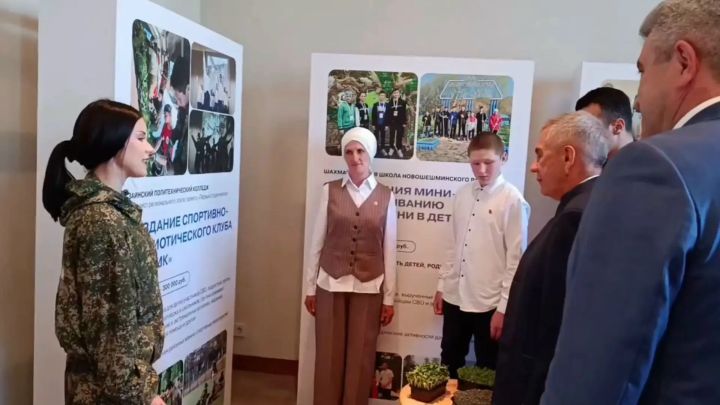 Заинская студентка представила патриотический проект Раису Татарстана на фестивале в Казани