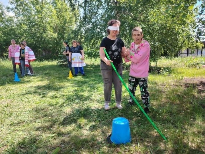Зәйдә социаль хезмәт алучыларга Сабантуй бәйрәме оештырылды