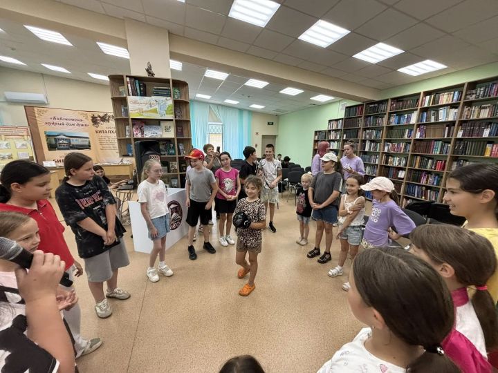 Зәйдә балалар Тукай дөньясына сәяхәт кылды