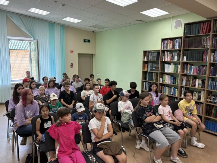 Зәйдә балалар Тукай дөньясына сәяхәт кылды