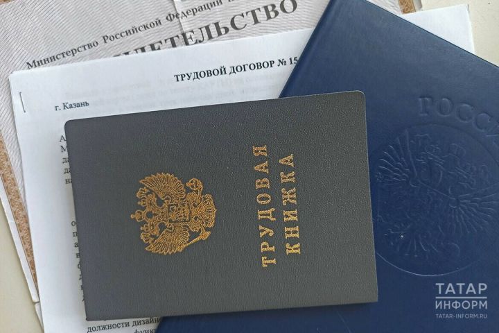 Татарстанда 400 меңнән артык кеше электрон хезмәт кенәгәсеннән файдалана