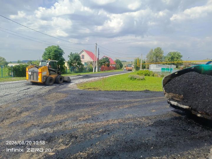 Баграж җирлегендә урам юллары яңара
