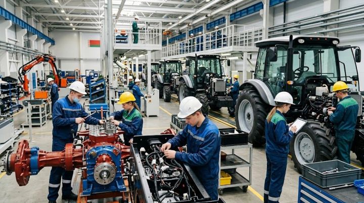 Студенты Татарстана завершили трудовой сезон на Минском тракторном заводе