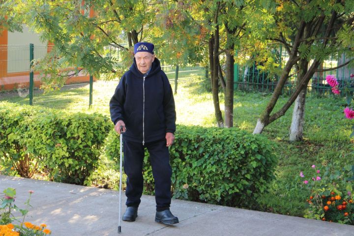 Самым первым селе в Имянлебаш проголосовал 89-летний дед